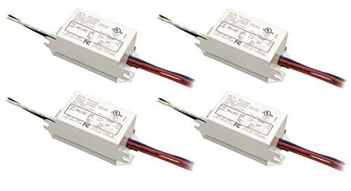 Solus 120V Electronic Single Lamp Fluorescent Ballast – Rapid Start, Metal Housing – Pack of 1, 2, or 4 – UL/cUL Listed, Linear Fluorescent Only (Pack of 4)