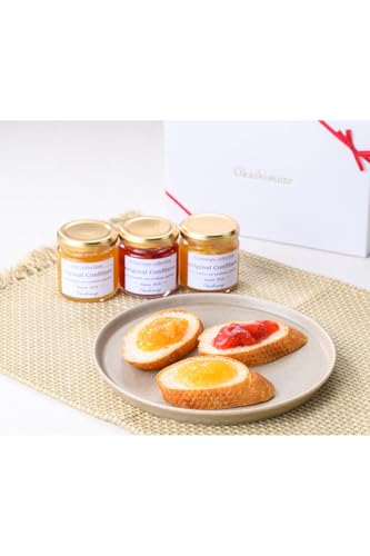 菓子の店おかしもぜ 季節の恵みジャム 3種・各100g