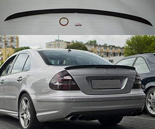 CAIXCAR E-CLASS REAR SPOILER W211 SEDAN FROM 2002 TO 2009 BLACK GLOSS SPOILER
