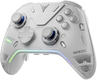 FLYDIGI APEX5 ワイヤレス/有線 ゲームパッド, Nintendo Switch/Windows PC/Android/iOS対応, 6軸ジャイロセンサー搭載, カスタマイズ可能なRGBライト, 336g