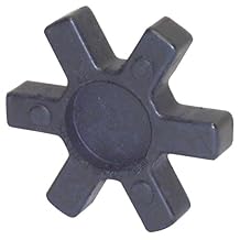 Lovejoy - 68514412274 12274 Size L190 Solid Type Jaw Coupling Elastomer Spider, SOX/NBR Rubber, 4.5" OD, 0.88" Elastomer Length, 1728 in-lbs Nominal Torque