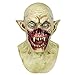 Maschera di Halloween Realistica Casco da Zombi Sanguinante Spaventoso Inquietante Maschera Cosplay Mostro di Halloween Horror Puntelli per Decorazioni Feste Cappuccio Demone Elfo in Lattice