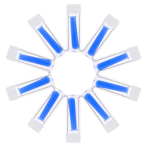 UTHCLO 10 piezas Herramientas de Silicona para Quitar Lentillas Ventosas Suaves y Palos Rígidos para Extracción Cómoda y Segura de Lentes de Contacto Rígidas y Blandas Portátil para Uso