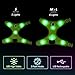 DOMIGLOW Light Up Harness for Dogs, No-Pull LED Dog Harness, USB Rechargeable Glowing Pet LED Vest for Night Walking Camping (Green, Small)