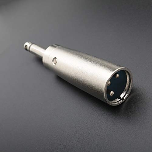 2x 3 pins XLR naar 1/4 Inch Adapters, XLR Mannelijke Socket naar 6.35mm Mannelijke Jack Mono Plug Conversie Connectors… - Image 8
