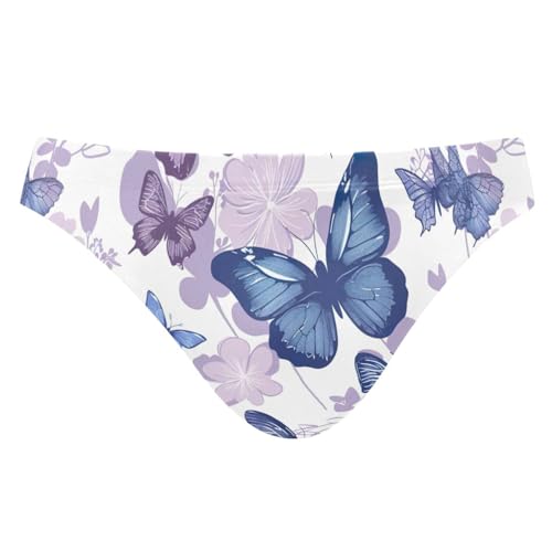 Men's Briefs Sexy Purple Butterfly Bikini Siwmming Swimwear 20855883