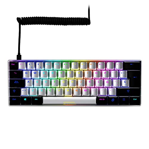 SHARKOON TECLADO GAMING SKILLER SGK50 S4 KAILH RED ES BLANCO - Tastiera gaming - Immagine 2