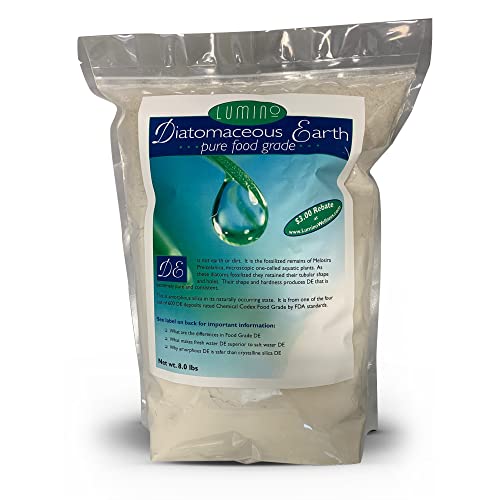 Lumino Wellness Pure Food Grade Diatomaceous Earth 8 lbs