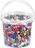 Made in Germany Knorr Prandell 216039901 Knorr prandell 216039901 Holzperlen im Eimer 2,5 Liter , bunt sortiert bunt sortiert