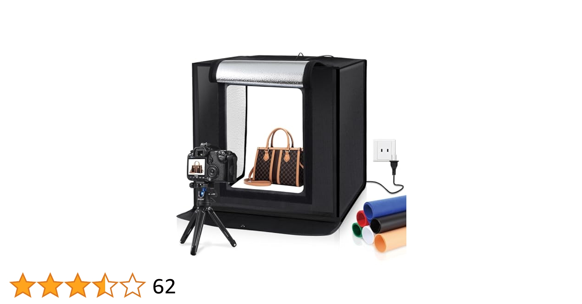 Amazon | 40cm撮影ボックス PULUZ 調光可能撮影キット 簡易
