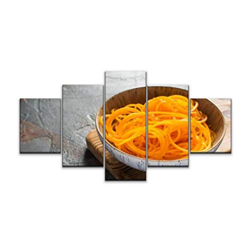 How to make butternut squash spaghetti with a fork