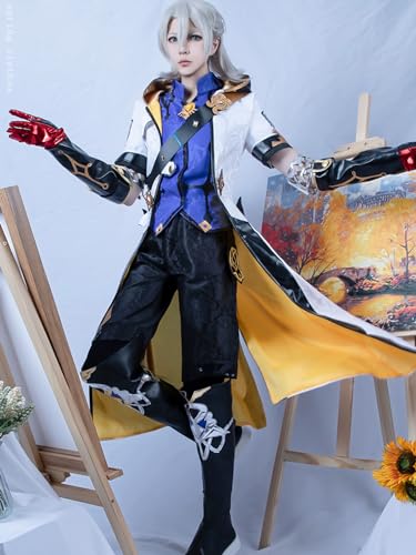 OSIAS Genshin Impact Albedo Cosplay Outfit Albedo Costume(S) - Image 2