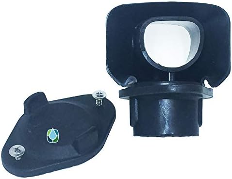 Rubber Diverter to Fill a Rain Barrel from Your downspout (Diverter+Winter Cover, 2x3)