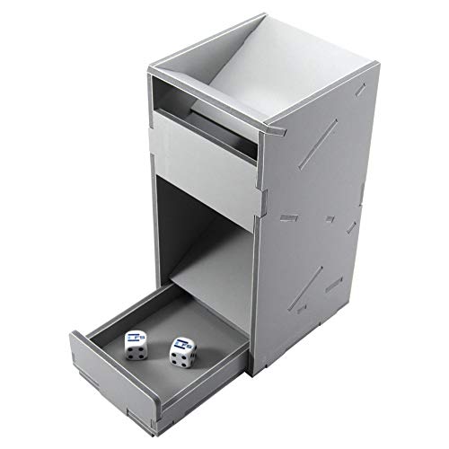 Folded Space Grey Modular Bolsa Wood Dice Tower