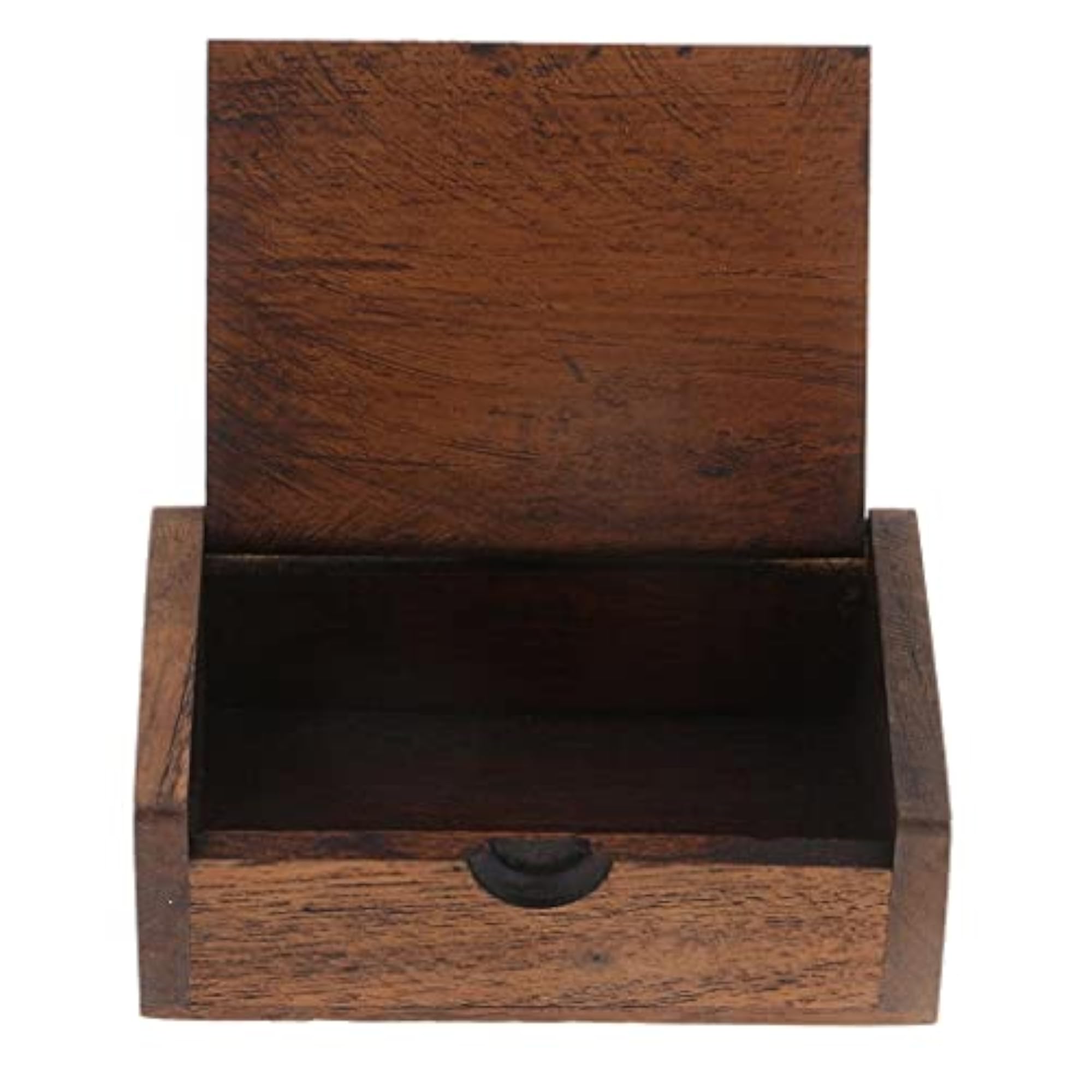 Handcrafted Thailand Mango Wood Toothpick Case