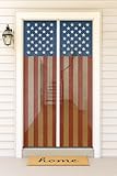 USA Flag Magnetic Screen Door - 40