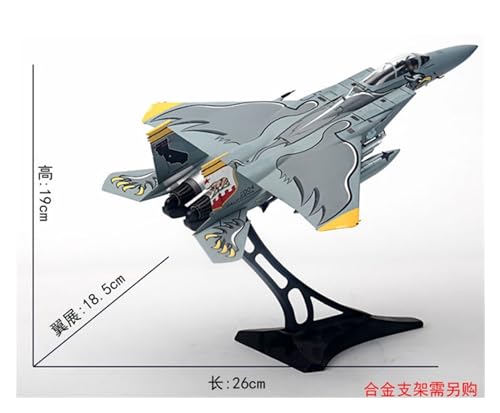 Aviones a escala F15 F-15C Eagle decoración de despacho en metal die cast militar 1 72 5