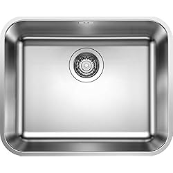 Blanco 518205 Fregadero de cocina de acero inoxidable, 600 mm