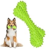 Foairs Kauspielzeug für Hunde, Hundezahnbürste, Kaustangen Zahnbürsten für Hunde robuster Naturkautschuk und Zahnreinigung, Kauknochen für Große / Mittelgroße / Kleine Hunde