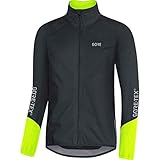 GORE Wear C5 Herren Fahrrad-Jacke GORE-TEX, M, Schwarz/Neon-Gelb