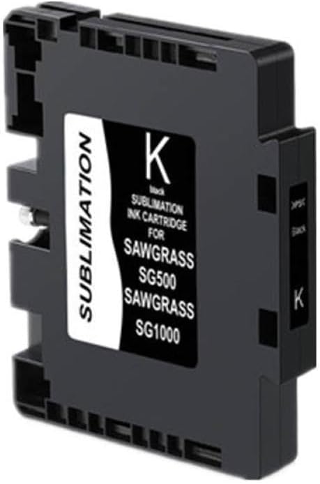 Compatible Ink Cartridge with Chip for Sublimation Ink Compatible with SG500 SG1000(Yellow)