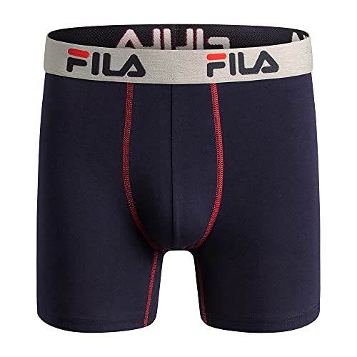 Fila Men's 6" Boxer Briefs No Fly Front, 95% Cotton, 5% Spandex Briefs3