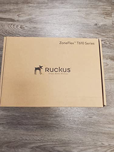 Ruckus Wireless T610 Dual-Band 802.11ac Outdoor Wireless Access Point, 4x4:4 Stream, MU-MIMO, Omnidirectional Beamflex+ Coverage (Renewed)