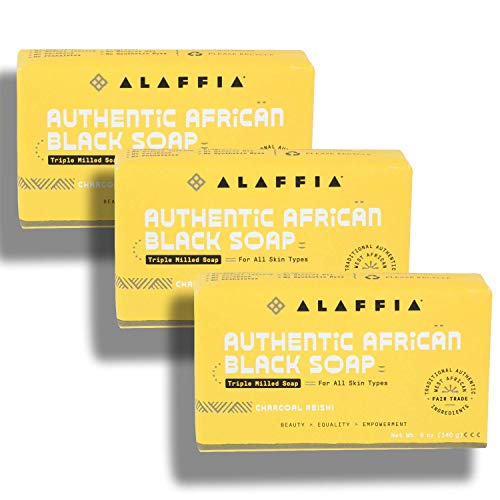 Alaffia Authentic African Black Soap Triple Milled