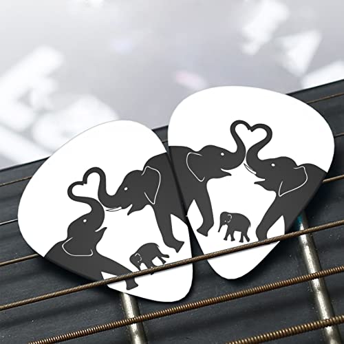 Elephants Lot de 12 médiators tendance et durables dans une boîte pour ukulélé guitare électrique basse - Les Beatles, Paul McCartney, John Lennon, RIngo Starr, George Harrison Elephants Lot de 12 médiators tendance et durables dans une boîte pour ukulélé guitare électrique basse – Image 8