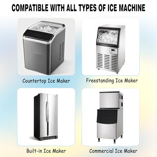 xcivi Household Ice Maker Descaling Powder Compatible with GE Profile Opal Ice Maker, Ice Machine Cleaner Maker Descaler, Helps Remove Hard Water and Mineral Buildup, Individually Packed (4) - Thumbnail 7
