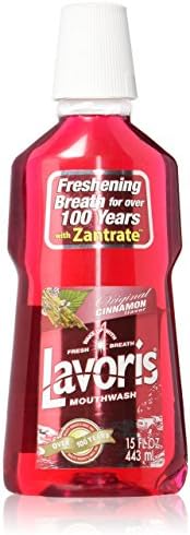 Lavoris Mouthwash Original Cinnamon Flavor, Red, 15 oz Bottles, 443 ml, 4 Piece image 5