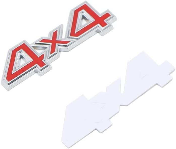 Miniatura 6 de 2 calcomanías de emblema de tracción en las cuatro ruedas de 4 x 4 para SUV, Pickup 4Wd universal para guardabarros laterales de automóvil, para