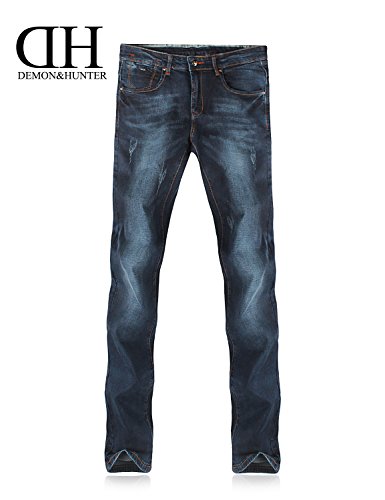 Demon&Hunter 817 Series Slim Fit Jeans for Men Stretch Classic 5-Pocket3