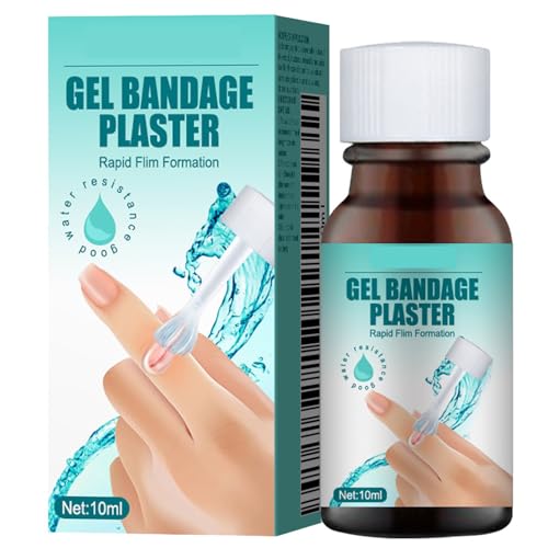 Gel Vendaje Yeso,Gel Líquido para el Cuidado de Heridas,Vendaje Líquido Mejorado,Apositos Adhesivos Impermeables,Rápido para El Cuidado Heridas