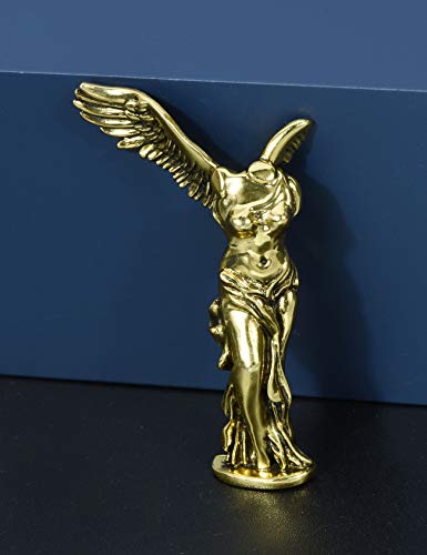 Image of Vintage Guardian Angel Jewelry Golden Crystal Flying Angel Wings Brooch Pin Wedding Bouquet Lapel Pin Jewelry for Women Bridal
