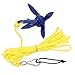 Kit De Anclaje Kayak, Anclaje Plegable Con Cuerda De 16 Pies, Ancla Plegable De Aluminio Fuerte, Kit De Anclaje Portátil Para Kayaks, Canoas, Tableros De Paletas, Barcos De Pesca