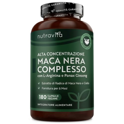 Maca Peruviana Complesso 5000mg per capsula - 180 Capsule