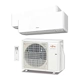  Aire Acondicionado Fujitsu ASY3520U11MI-KM MultiSplit 2x1 Inverter 2715+1584 frig/h 3042+1774 kcal/h