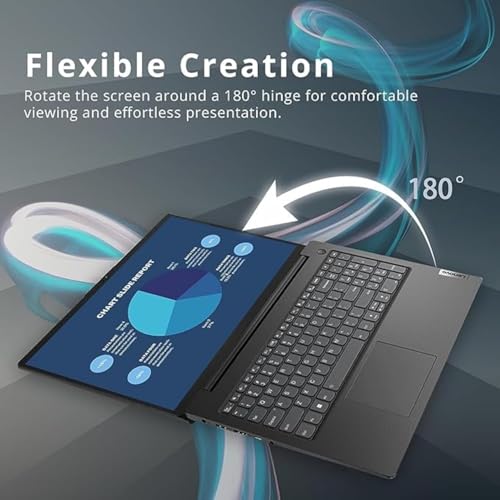Image of Lenovo V15 Series Business Laptop • 32GB RAM • 1.5TB Storage (1TB SSD + 512GB External) • 15.6 FHD (1920x1080) Display • Low-Blue Light • Intel CPU • Ethernet Port • Long Battery Life • Win 11 Pro