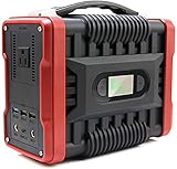【Planta de energía portátil de alta capacidad】 Este generador para exteriores tiene una gran capacidad de energía de 60000 mAh y 222 Wh. Puede encender su electrónica de manera eficiente y proporcionar energía interminable para su viaje en coche, camping de autocaravana y caza. Central de energía móvil para acampar al aire libre, cortes de energía y otras situaciones de emergencia.