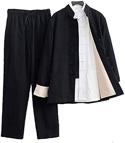 Cztery pory roku zestaw mundurów Tai Chi, strój do sztuk walki Tang Suit Tai Chi Kung-Fu Taiji Tang Suit, odzież Tai Chi Poranna odzież do ćwiczeń Kung fu Odzież męska koszula, strój do jogi z medyt