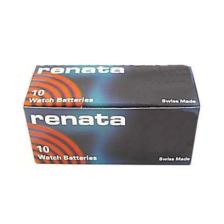 Pile Renata 386 lot de 10 piles bouton pour remplacer une batterie usée