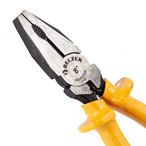 Alicate Belzer Eletricista Belzer Amarelo 8
