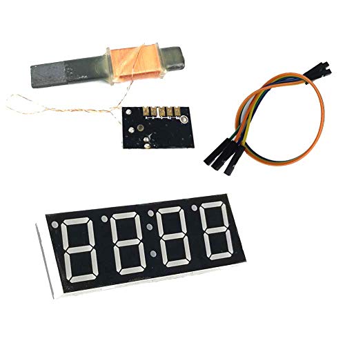 LS WWVB 60kHz NIST Radio Controlled Clock, 30dB High Gain Atomic Clock Receiver IC, 100mm Antenna 1.2 to 5V Operating Voltage for Radio/Radio Alarm Clock/Timer (Kit Set)