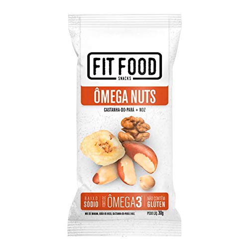 Kit 3 Snack Ômega Nuts FIT FOOD 30g