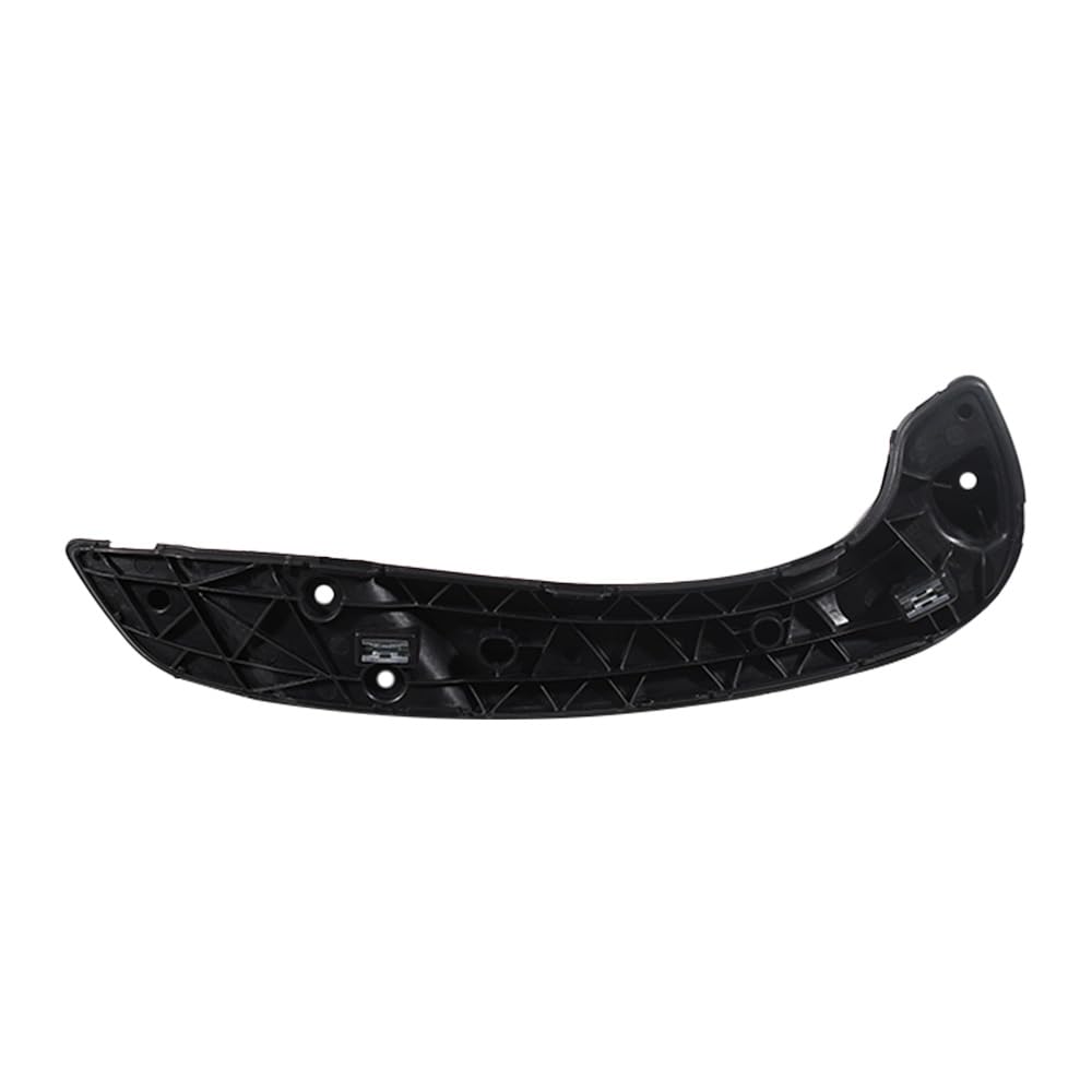 Poignée de porte intérieure de voiture compatible avec Renault Fluence Megane 3 Laguna 3 Latitude Poignées avant gauche et droite et couvercles de poignées intérieures (noir) (poignée