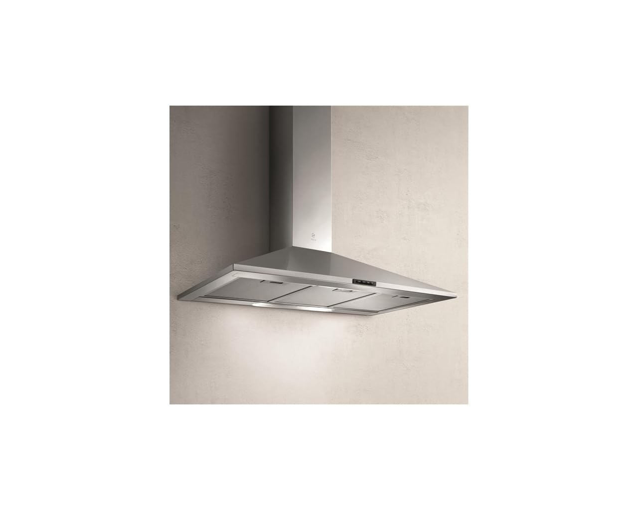 Elica cappa da parete decorativa 90cm 68db 395m3/​h acciaio inossidabile prf0091763b