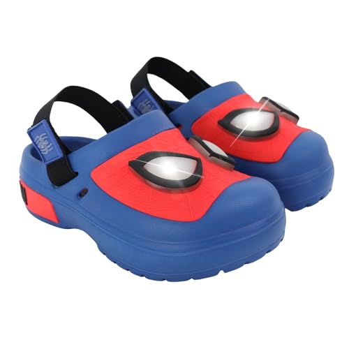 Image of Marvel Spiderman Clogs for Kids, Waterproof Slip On Toddler Clogs