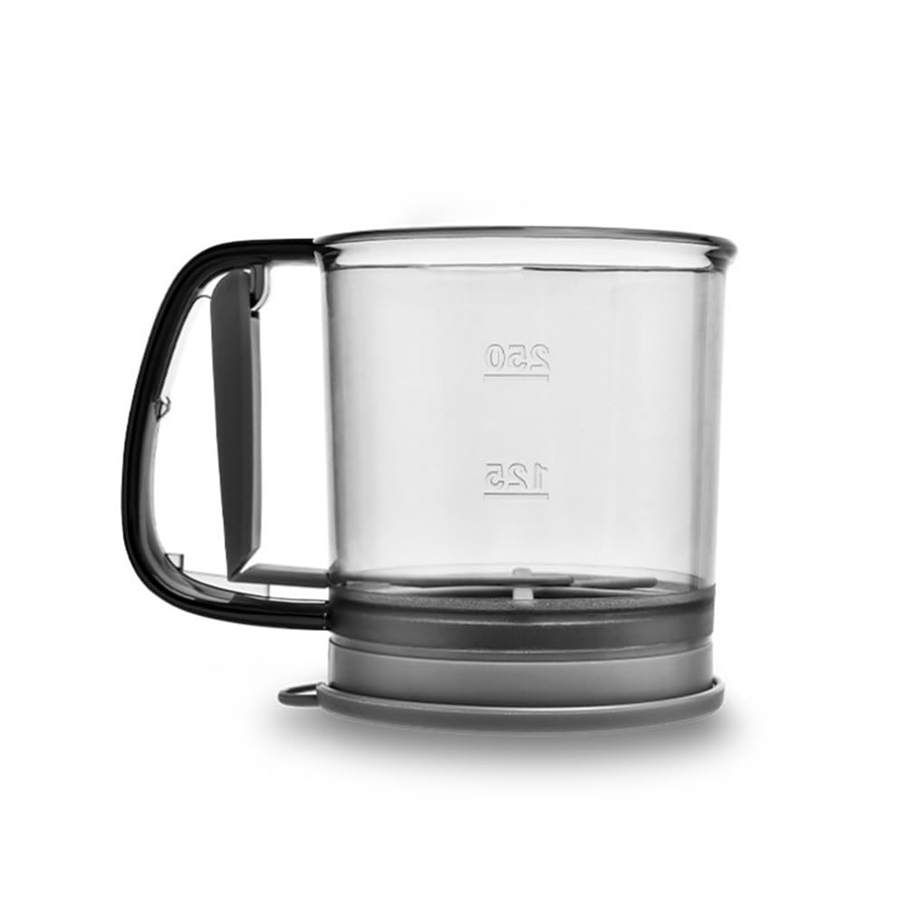 CTRLZS Flour Sifter, Fine Mesh Baking Sifter Cup Semi Automatic Handheld Flour Shaker Sugar Sifter, Fine Workmanship