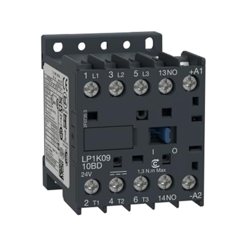 Contacteur LP1K0910BD pour remplacer un relais de commande de pompe 440V 9A